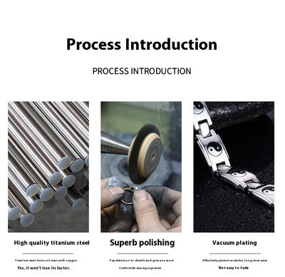 Tai Chi Titanium Steel Bracelet Jewelry For Men