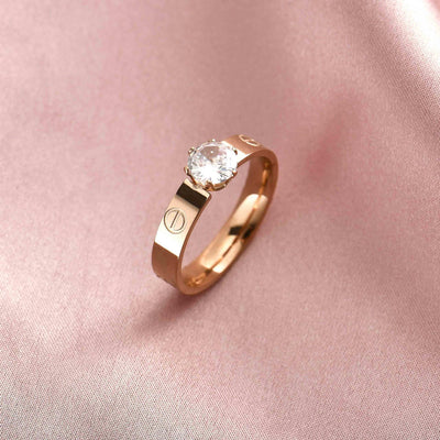 Titanium Steel Ring Men And Women Couple Jewelry