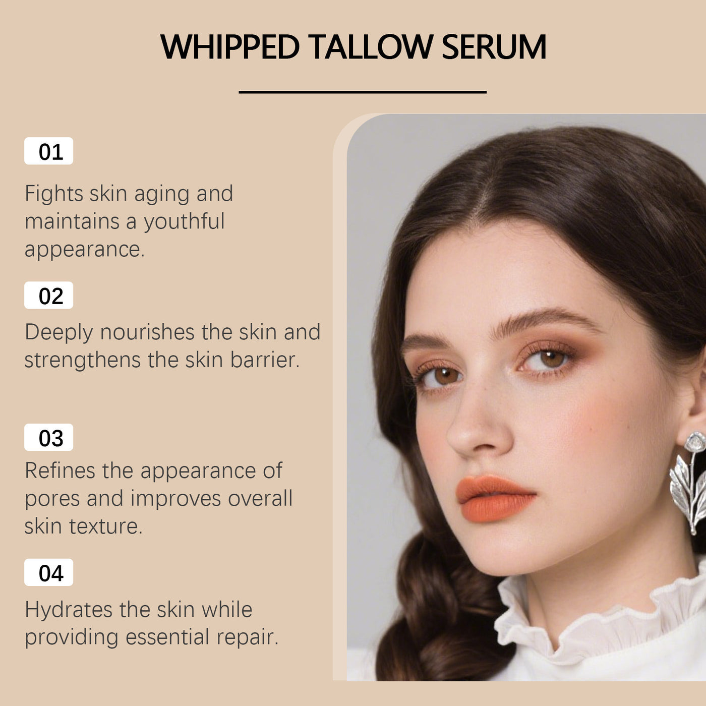 Whipped Tallow Serum