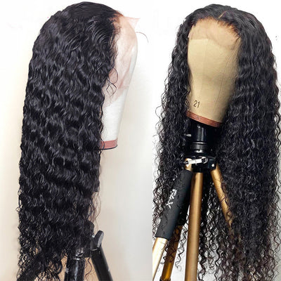 Wig European And American Shunfa Real Hair Lace 4x4 Headgear