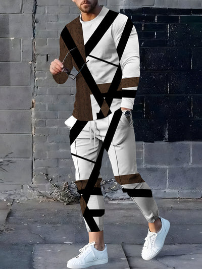 In Stock Wear Sports And Leisure Suit Printed T-shirt Length