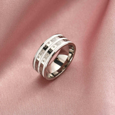 Titanium Steel Ring Men And Women Couple Jewelry